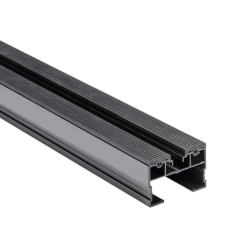 Legar aluminiowy E-BRS-27 60x27x2350 mm srebrny z podkładkami tłumiącymi 3,2 mm